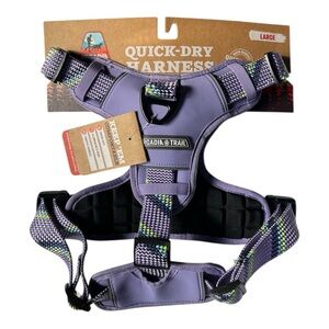 New Arcadia Trail® Quick Dry Dog Purple Harness L